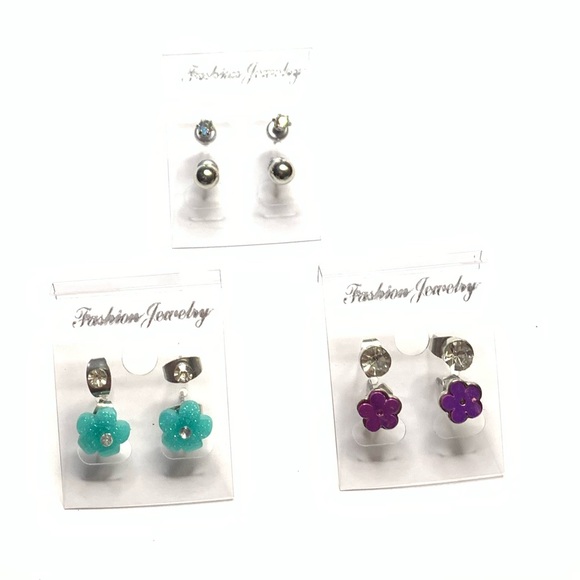 3 Piece Earrings Set Bundle - Picture 2 of 3